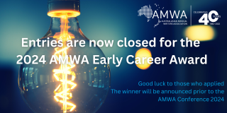 AMWA Early Career Award - Entries are closed