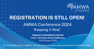 AMWA 2024 Conference - REGISTRATION IS STILL OPEN!